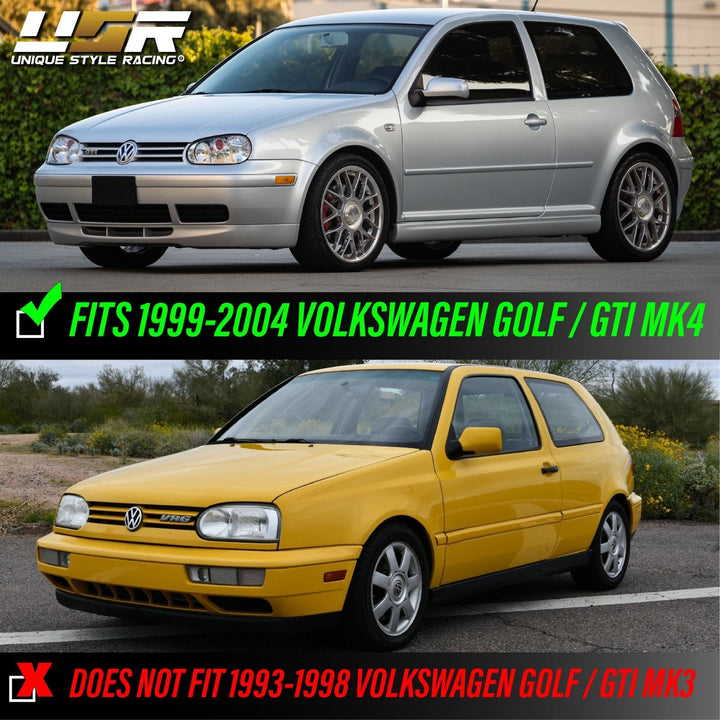 1992 - 2004 VW Golf GTi Mk4 Euro Style Black Smoke Tail Lights