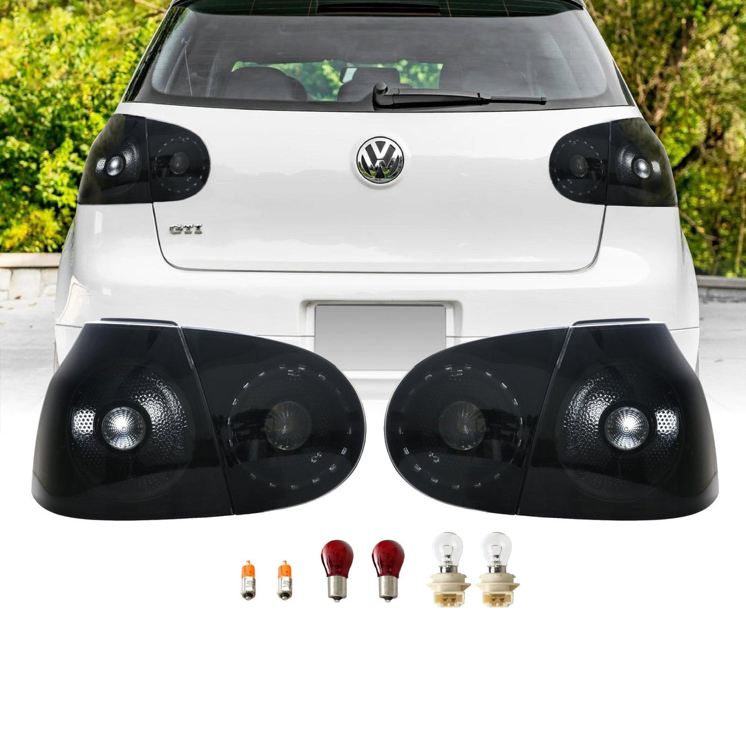 2006 - 2009 VW Golf 5 GTi R32 Rabbit Mk.5 V All Smoke 4 Piece Tail Lights
