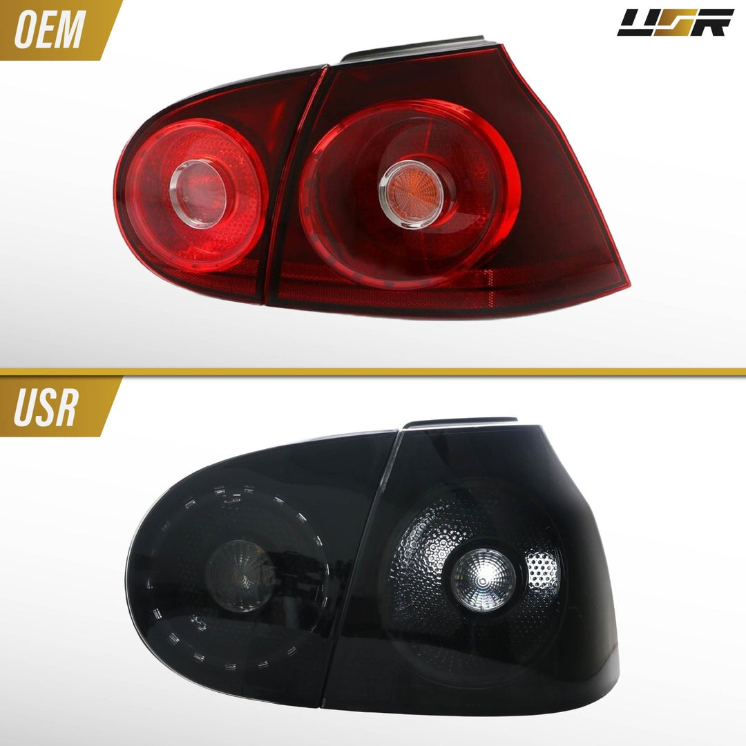 2006-2009 VW Golf 5 GTi R32 Rabbit Mk.5 V All Smoke 4 Piece Tail Lights