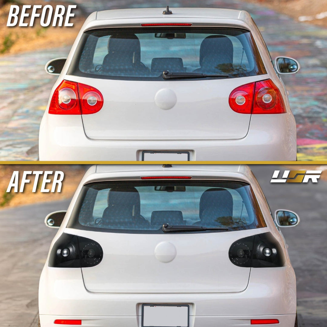 2006-2009 VW Golf 5 GTi R32 Rabbit Mk.5 V All Smoke 4 Piece Tail Lights
