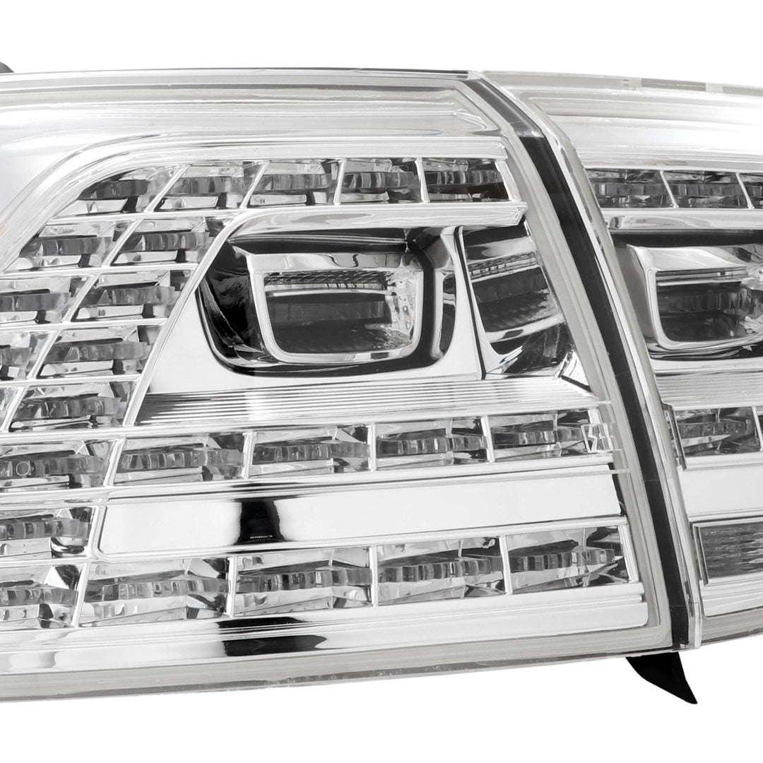 2015 - 2017 Volkswagen Golf GTI Euro Style All Clear Lens 4PC LED Tail Lights + Wire Adapter Harness