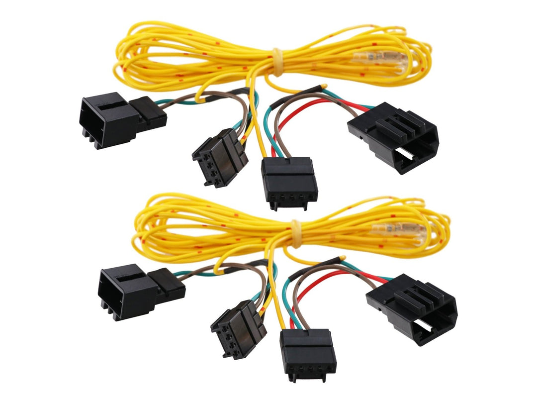 2015 - 2017 Volkswagen Golf GTI Euro Style All Clear Lens 4PC LED Tail Lights + Wire Adapter Harness