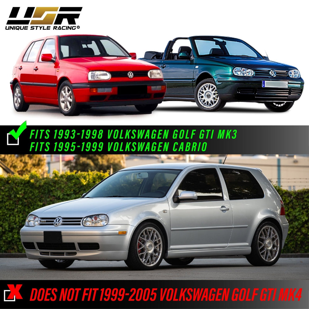 1993 - 1999 VW Golf / GTI Mk3 Cabriolet Euro E Code Tail Lights
