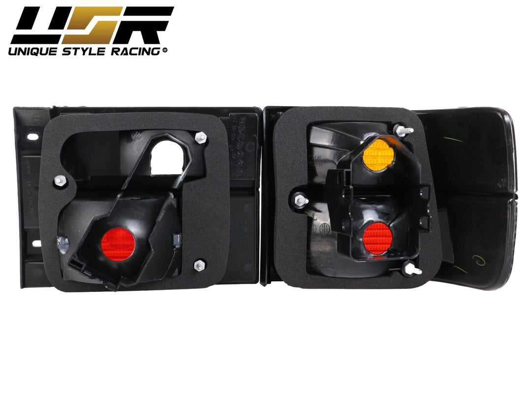 1993 - 1999 Volkswagen Jetta Mk.3 Euro Smoke Lens 4 Piece Tail Light