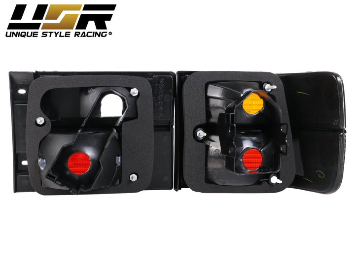 1993 - 1999 Volkswagen Jetta Mk.3 Euro Smoke Lens 4 Piece Tail Light