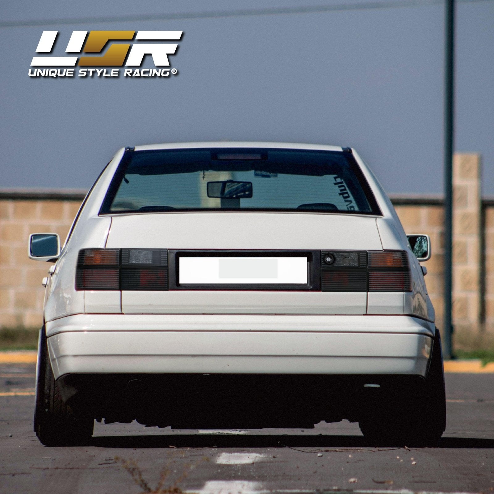WOLFX Black Smoke LED Tail Lights For 1999-2003 VW Jetta – DOT/SAE, Direct Fit