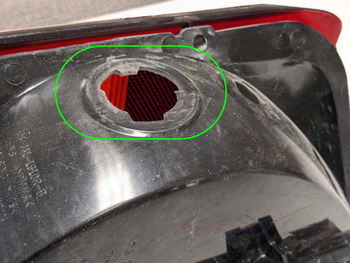 OPEN BOX 1990 - 1996 Ford F - 150 / F - 250 / F - 350 Super Duty Truck & 1990 - 1996 Bronco Dark Red Smoke Lens Tail Lights