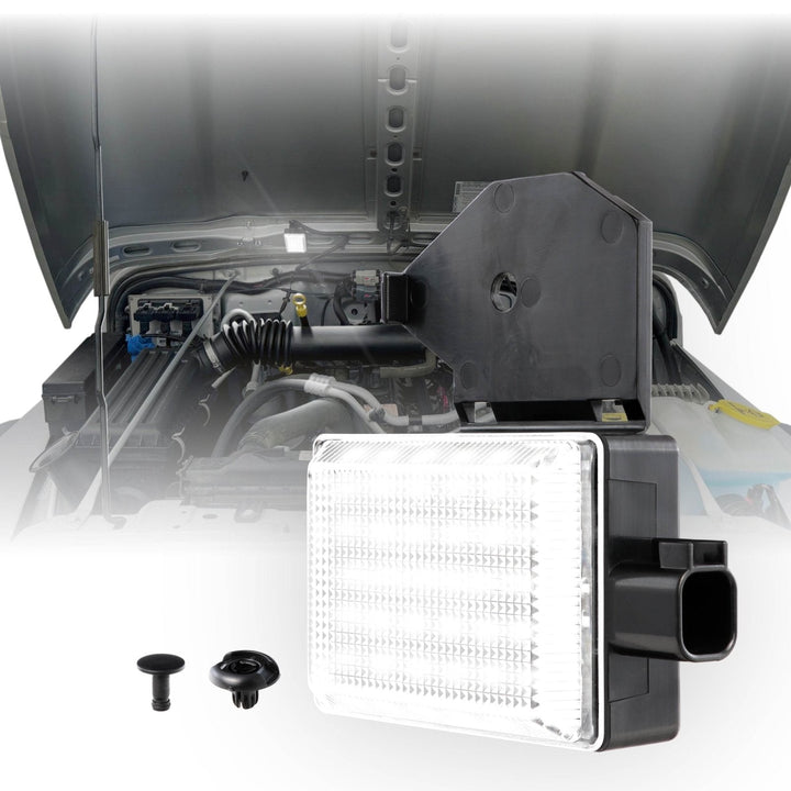 1998 - 2017 Ram Pickup Truck Under Hood Engine Bay White LED Light Upgrade