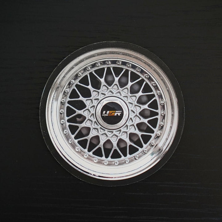 Double Sided 4 MM Thick Rim Design Coasters - Made by Unique Style Racing