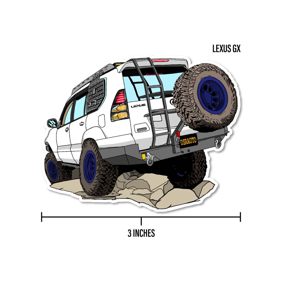 Unique Style Racing 5 Piece Sticker Pack - Unique Style Racing