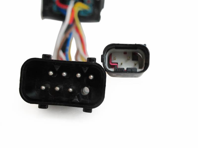 Wiring Harness Adapter 0407 BMW E60 E61 5 Series TO USE ON 2008 - 2010 LCI OEM Headlights For Halogen Models Only