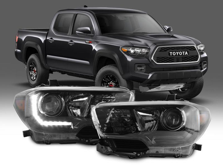2016 - 2019 Toyota Tacoma Headlight Plug for LED DRL Female/O2 Sensor Mass Air Flow Connector Pair
