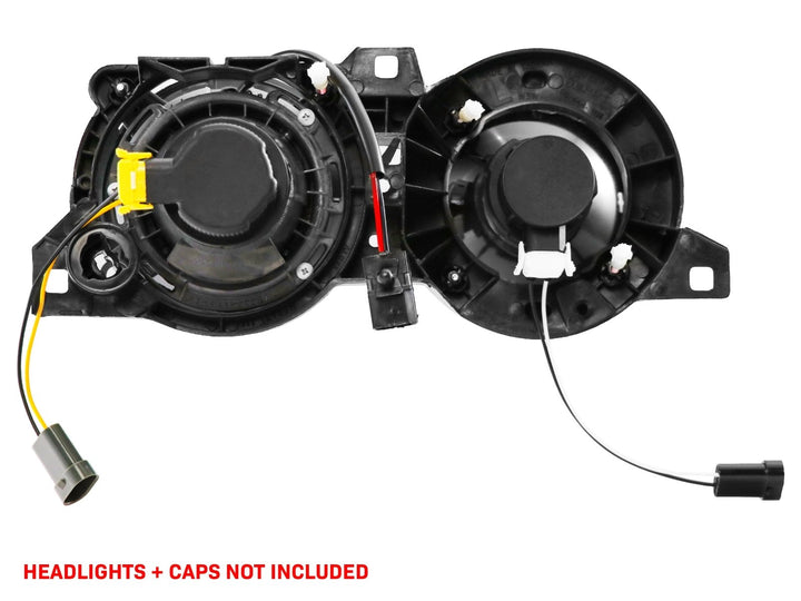 984 - 1991 BMW 3 Series Headlight Euro Smiley Wire Adapter for US Spec Low + High Beam