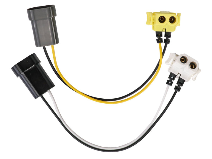 984 - 1991 BMW 3 Series Headlight Euro Smiley Wire Adapter for US Spec Low + High Beam