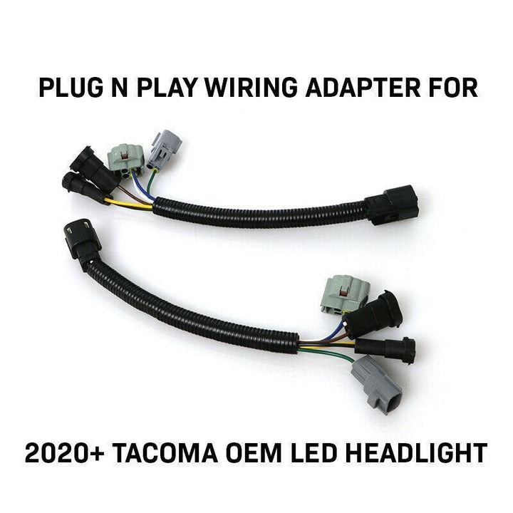 2016 - 2020 Toyota Tacoma Plug and Play Adapter to use 2020+ Full LED OEM Headlights