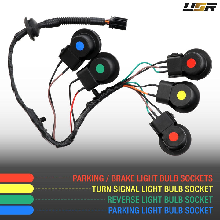 1999-2001 Ford Cobra Mustang Replacement Tail Light Wiring Harness