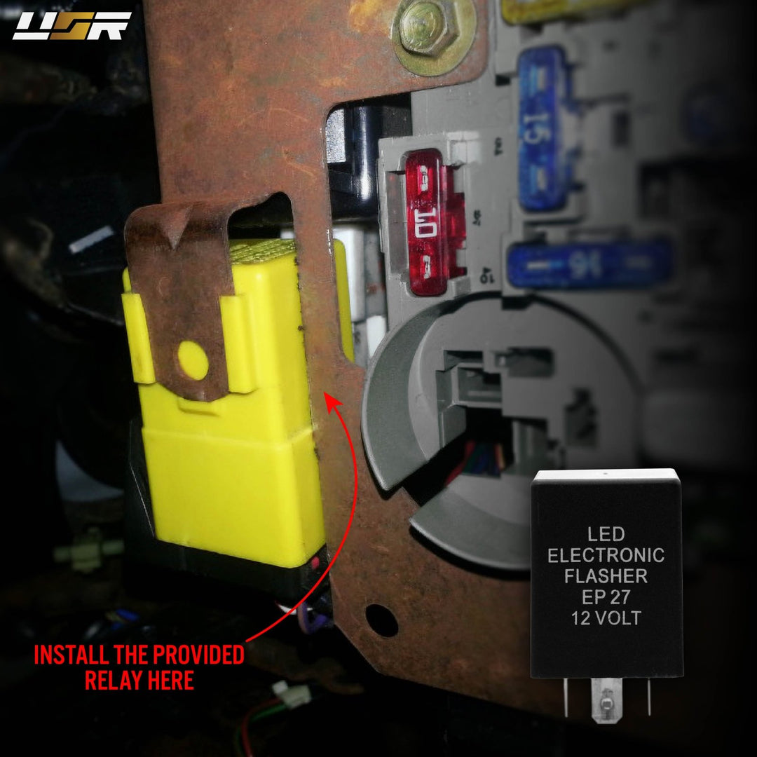 1996 1997 1998 1999 2000 2001 2002 2003 2004 Ford Mustang Sequential Signal Plug and Play Tail Brake Light Harness + Flasher Relay

#optional-items_sequential-wire-harness-with-relay-and-6pc-led-bulbs