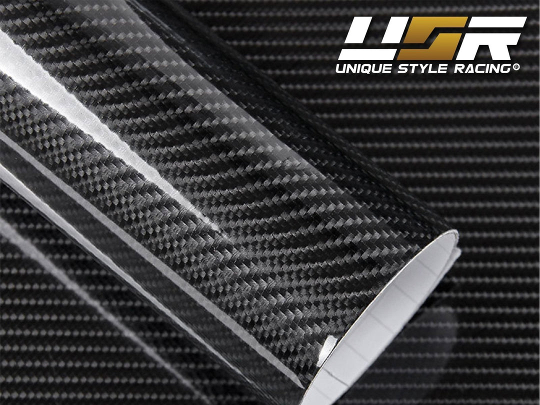 1988 - 1991 Honda Civic Sedan 6D Carbon Fiber Vinyl Wrap for Rear Trunk Center Panel