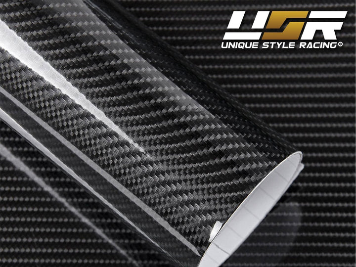 1988 - 1991 Honda Civic Sedan 6D Carbon Fiber Vinyl Wrap for Rear Trunk Center Panel