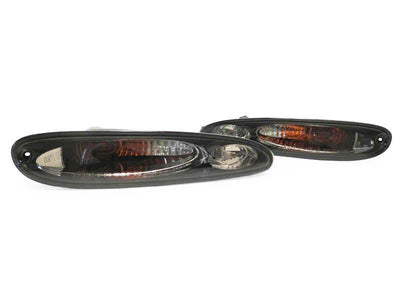 Unique Style Racing DEPO Lighting 1993-1995 Mazda RX-7 RX7 FD3S DEPO Light Smoke Black Front Bumper Turn Signal Light