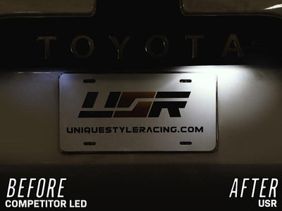 Unique Style Racing Unique Style Racing Lighting 1996-2021 Toyota 4 Runner / 2008-2019 Toyota Sequoia x2 18 SMD Super BRIGHT White LED License Plate Light Assembly