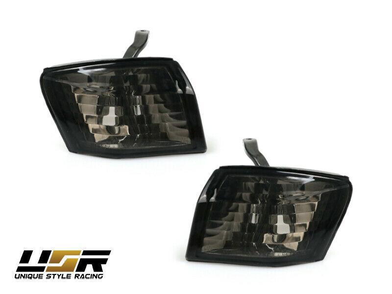 Unique Style Racing Unique Style Racing Lighting 1997-1998 Nissan 240SX S14 Silvia Crystal Smoke Corner Lights - Made by USR