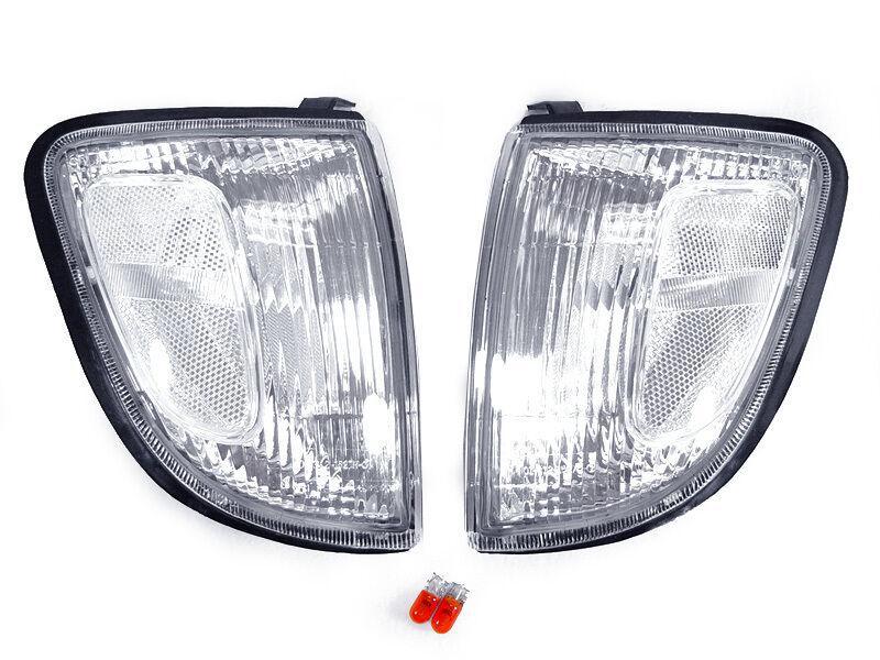 Unique Style Racing DEPO Lighting 1997-2000 Toyota Tacoma 2WD Front Clear Corner Lights - Made by DEPO