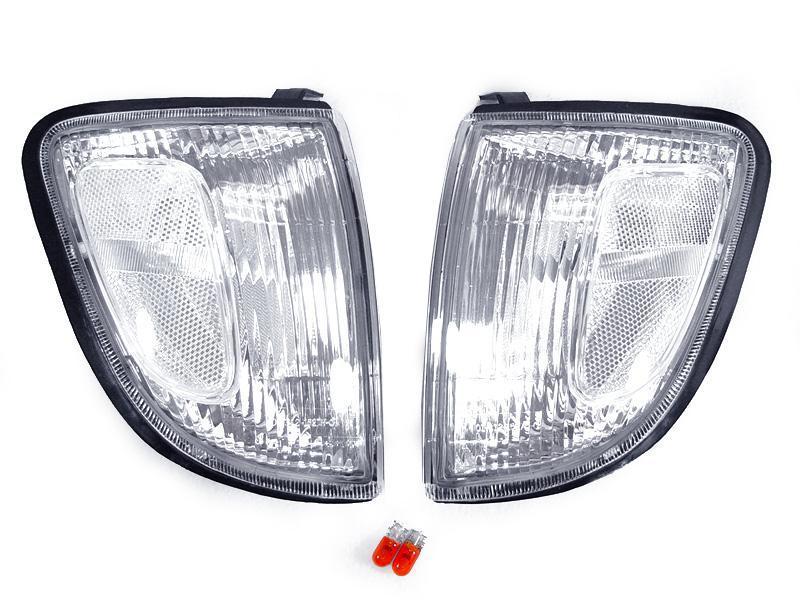 Unique Style Racing DEPO Lighting 1998-2000 Toyota Tacoma 4WD & Tacoma 2WD PreRunner Front Clear Corner Lights - Made by DEPO