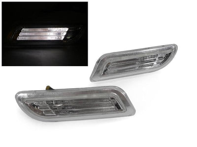 Unique Style Racing DEPO Lighting 1998-2002 Mercedes CLK Class W208 DEPO Light Bar LED Clear or Smoke Front Bumper Side Marker Light