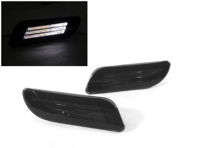 Unique Style Racing DEPO Lighting 1998-2002 Mercedes CLK Class W208 DEPO Light Bar LED Clear or Smoke Front Bumper Side Marker Light