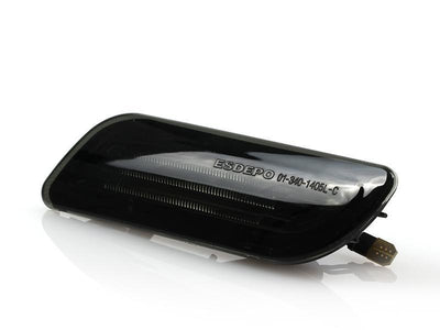 Unique Style Racing DEPO Lighting 1998-2002 Mercedes CLK Class W208 DEPO Light Bar LED Clear or Smoke Front Bumper Side Marker Light