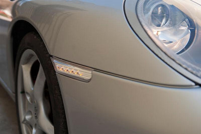 Unique Style Racing DEPO Lighting 1998-2004 Porsche 911 Carrera 996 DEPO LED Clear or Smoke Front Bumper Side Marker Light