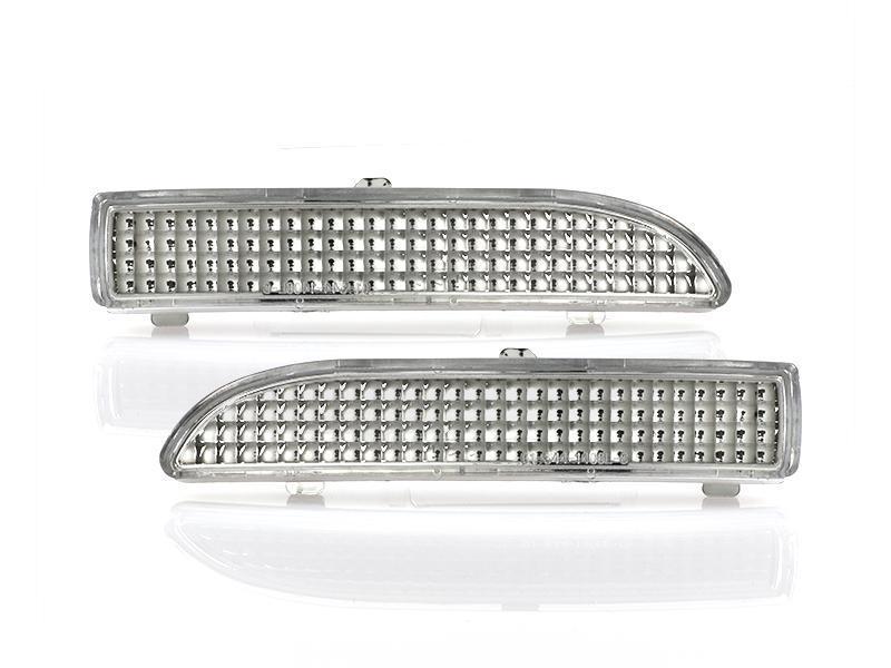 Unique Style Racing DEPO Lighting 2000-2003 BMW E46 3 Series 2 Door Coupe/Cabrio & 02-06 M3 DEPO Clear or Smoke Front and/or Rear Bumper Reflector Side Marker Light