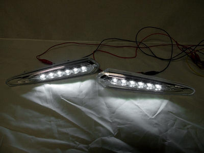 Unique Style Racing DEPO Lighting 2000-2003 Nissan Maxima DEPO Clear or Smoke Rear LED Bumper Side Maker Lights