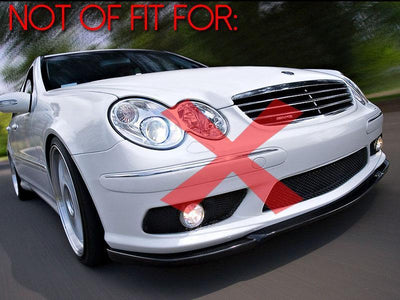 Unique Style Racing Unique Style Racing Lighting 2001-2004 Mercedes C Class W203 Non-AMG C32 Models Only Glass Lens Projector Fog Light