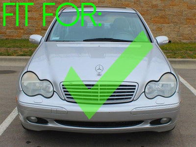Unique Style Racing Unique Style Racing Lighting 2001-2004 Mercedes C Class W203 Non-AMG C32 Models Only Glass Lens Projector Fog Light