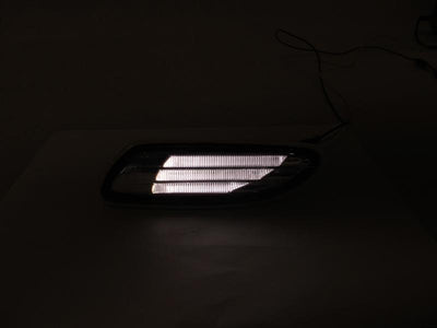 Unique Style Racing DEPO Lighting 2001-2007 Mercedes C Class W203 DEPO Light Bar LED Clear or Smoke Front Bumper Side Marker Light