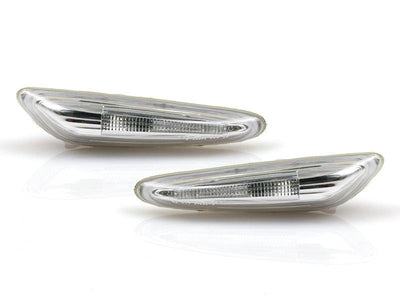 Unique Style Racing DEPO Lighting 2002-2005 BMW 3 Series E46 4D/5D DEPO LED Light Bar Clear or Smoke Fender Side Marker Light