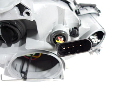 Unique Style Racing DEPO Lighting 2002-2005 Mercedes C Class W203 2D Sport Coupe Chrome OR Black AMG Style Projector Headlight Made by DEPO