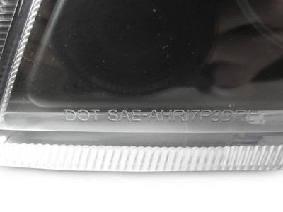Unique Style Racing DEPO Lighting 2002-2019 International Truck / 2002-2019 International Durastar / Transtar White LED Strip Chrome or Black Projector Headlights