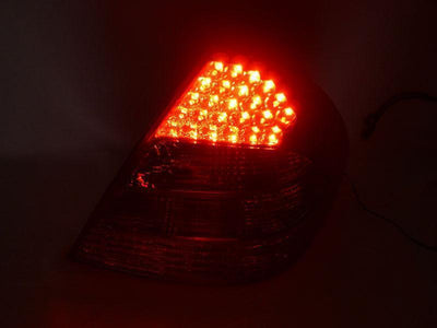 Unique Style Racing DEPO Lighting 2003-2006 Mercedes Benz E Class W211 4D Sedan OEM Facelift Style Red/Clear or Red/Smoke LED Rear Tail Light Made by DEPO