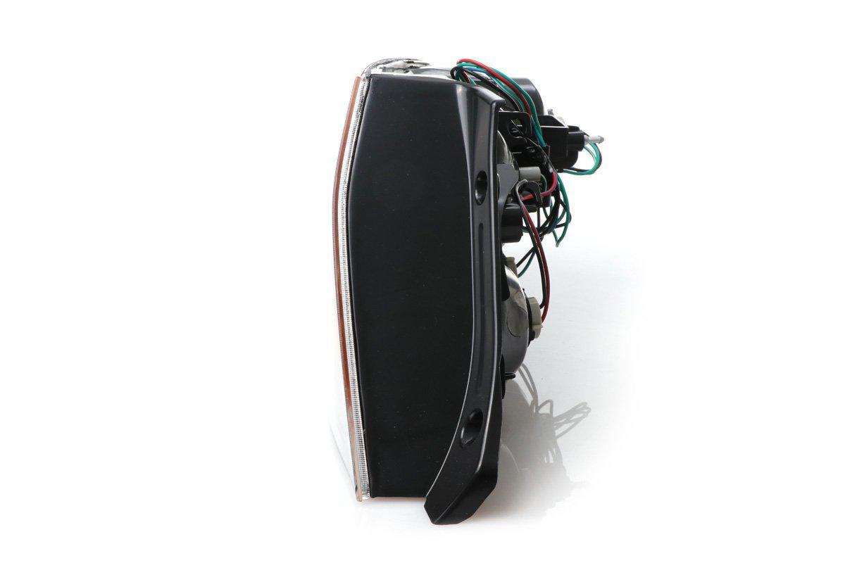 Unique Style Racing DEPO Lighting 2003-2006 Mitsubishi Lancer Evolution EVO 8/9 JDM Style Black OR Gunmetal Housing Tail Light - Made by DEPO
