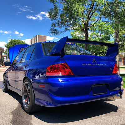 Unique Style Racing DEPO Lighting 2003-2006 Mitsubishi Lancer Evolution EVO 8/9 OEM JDM EVO 7 Style Red/Clear Tail Light Made by DEPO