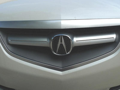 Unique Style Racing Unique Style Racing Exterior Accessories 2004-2006 Acura TL Carbon Fiber OR Red Decal for Emblem Badge - Front Grill and Rear Trunk