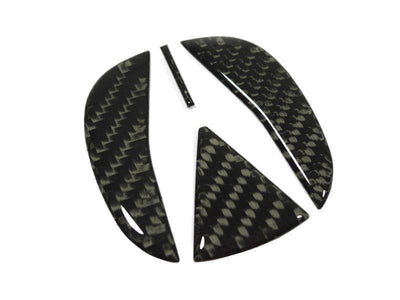 Unique Style Racing Unique Style Racing Exterior Accessories 2004-2006 Acura TL Carbon Fiber OR Red Decal for Emblem Badge - Front Grill and Rear Trunk