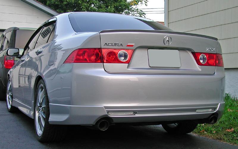 Unique Style Racing DEPO Lighting 2004-2008 Acura TSX / Euro Accord DEPO Clear or Smoke Rear Bumper Reflector Light