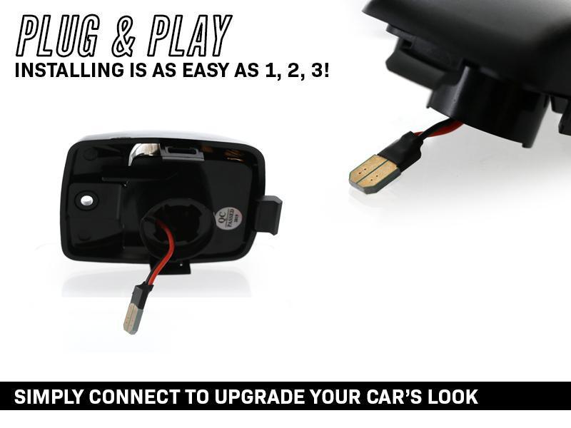 Unique Style Racing Unique Style Racing Lighting 2005-2015 Toyota Tacoma / 2000-2013 Tundra 18 SMD Plug & Play Error Free LED License Plate Light Assembly x2 Lamps A Set
