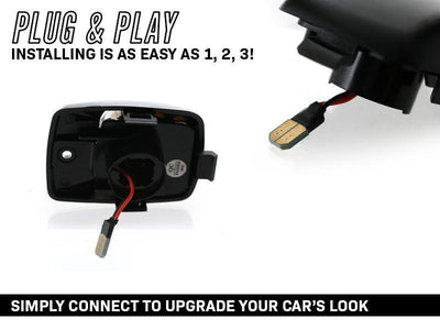 Unique Style Racing Unique Style Racing Lighting 2005-2015 Toyota Tacoma / 2000-2013 Tundra 18 SMD Plug & Play Error Free LED License Plate Light Assembly x2 Lamps A Set