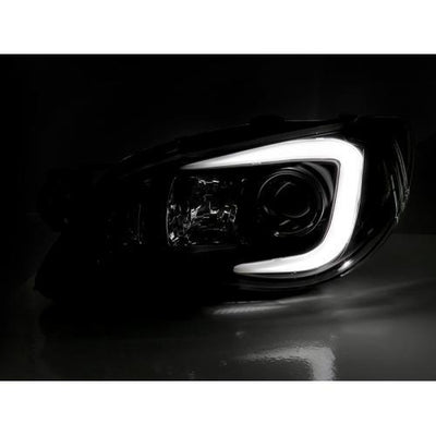 Unique Style Racing Unique Style Racing Lighting 2006-2007 Subaru Impreza / Impreza WRX "C" LED D2S Xenon HID Model Projector Headlight with Clear Corner Reflector (USR Special Edition)