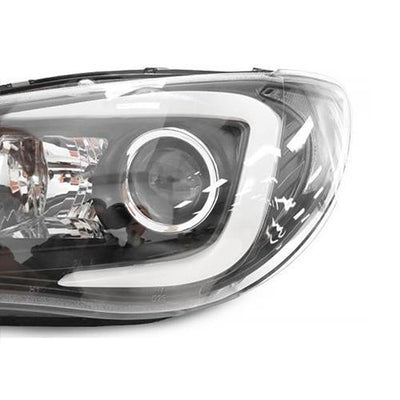 Unique Style Racing Unique Style Racing Lighting 2006-2007 Subaru Impreza / Impreza WRX "C" LED D2S Xenon HID Model Projector Headlight with Clear Corner Reflector (USR Special Edition)